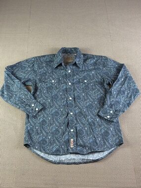 RAFTER C boys long sleeve pro flex 45 performance button down size large